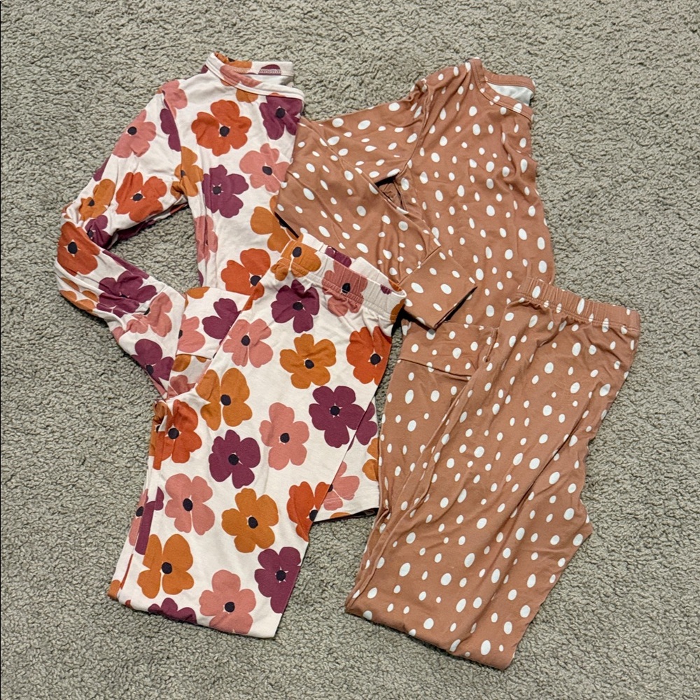 Elle and Mily bamboo pajamas 5/6
